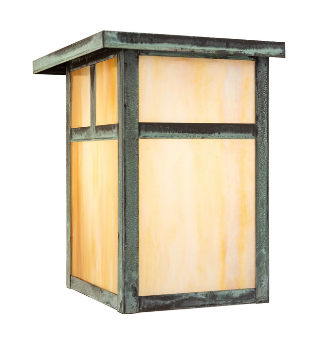 Meyda Tiffany - 89857 - One Light Wall Sconce - Hyde Park - Verdigris