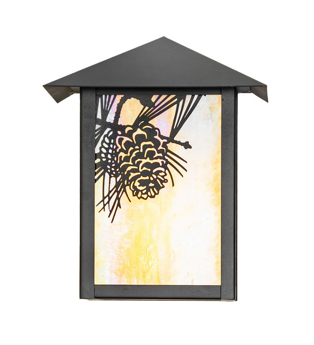 Meyda Tiffany - 95424 - LED Wall Sconce - Seneca - Craftsman Brown