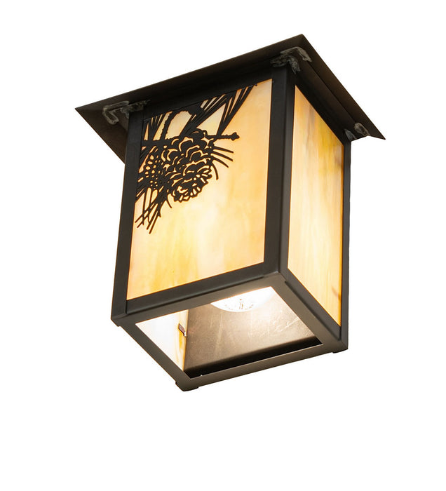 Meyda Tiffany - 95424 - LED Wall Sconce - Seneca - Craftsman Brown