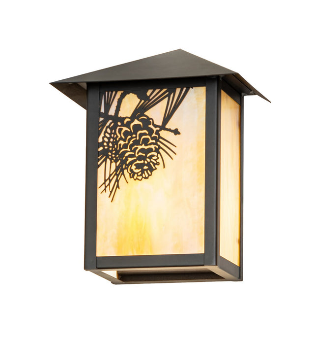 Meyda Tiffany - 95424 - LED Wall Sconce - Seneca - Craftsman Brown