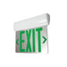 Nora Lighting - NX-812-LEDGMW - LED Edge-Lit Exit Sign - Exit - White