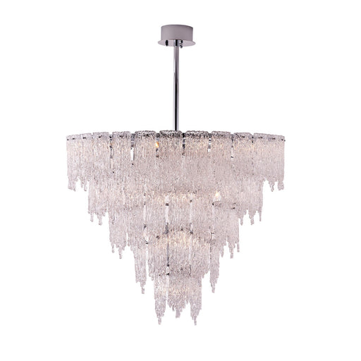 Gisel 22 Light Pendant Polished Chrome