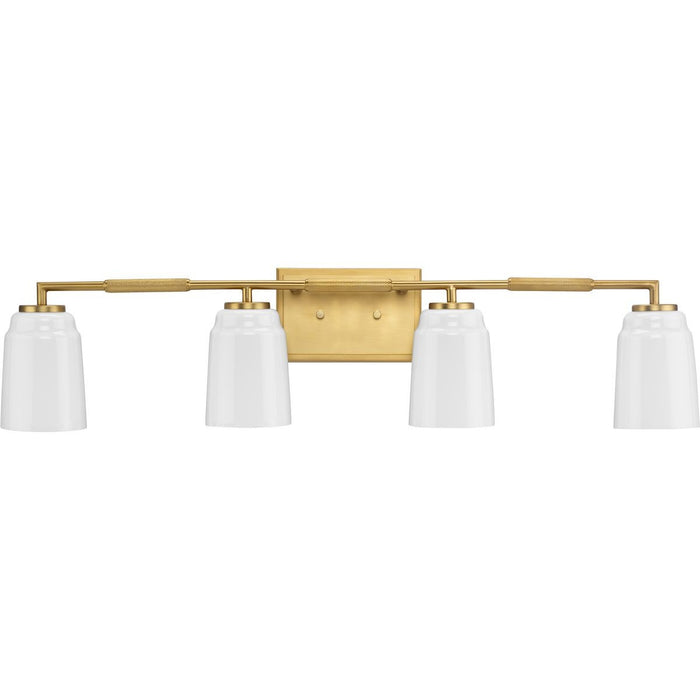 Progress Lighting - P300506-191 - Four Light Bath - Spenser - Brushed Gold