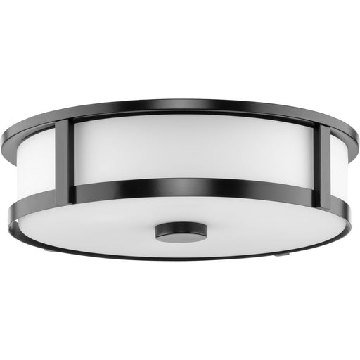 Progress Lighting - P350281-31M - Three Light Flushmount - Gilliam - Matte Black