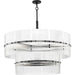 Progress Lighting - P400390-31M - Nine Light Chandelier - Seville - Matte Black