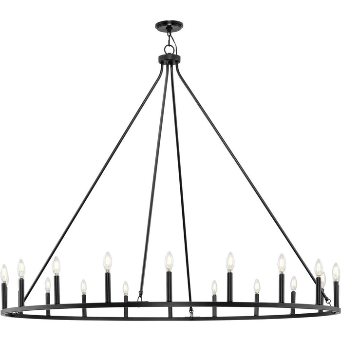 Progress Lighting - P400399-31M - 20 Light Chandelier - Gilliam - Matte Black