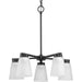 Progress Lighting - P400401-31M - Five Light Chandelier - Tanner - Matte Black