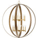 Progress Lighting - P400409-205 - 12 Light Chandelier - Allegheny - Soft Gold