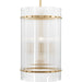 Progress Lighting - P500457-205 - Six Light Foyer Pendant - Seville - Soft Gold