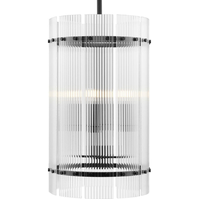 Progress Lighting - P500457-31M - Six Light Foyer Pendant - Seville - Matte Black