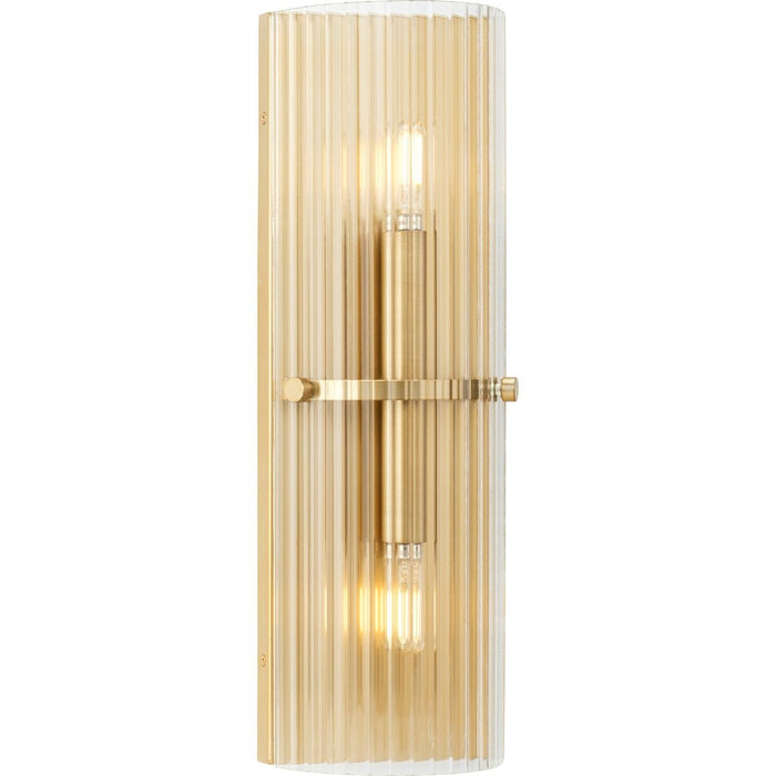 Progress Lighting - P710136-205 - Two Light Wall Sconce - Seville - Soft Gold