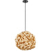 Dainolite Ltd - BLY-161P-MB - One Light Pendant - Bailey - Natural