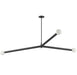 Dainolite Ltd - CEB-623P-MB - Three Light Pendant - Cerberus - Matte Black