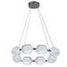 Dainolite Ltd - PRI-3256LEDP-MB - LED Pendant - Peri - Clear