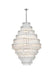 Elegant Lighting - 1780D36C - 27 Light Chandelier - Emilia - Chrome And Clear