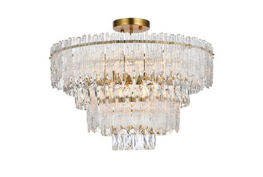 Emilia Eight Light Flush Mount