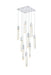 Elegant Lighting - 2088D20C - Nine Light Pendant - Aurora - Chrome And Clear