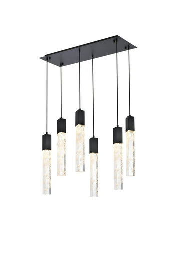 Aurora Six Light Pendant