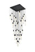 Elegant Lighting - 2088G42BK - 36 Light Chandelier - Aurora - Black And Clear