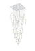 Elegant Lighting - 2088G42C - 36 Light Chandelier - Aurora - Chrome And Clear