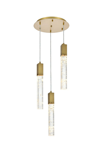 Aurora Three Light Chandelier