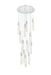 Elegant Lighting - 2089G30C - 13 Light Chandelier - Aurora - Chrome And Clear