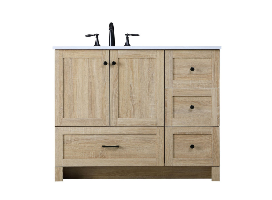 Elegant Lighting - VF2842MW - Single Bathroom Vanity - Soma - Mango Wood