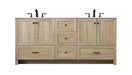 Elegant Lighting - VF2872DMW - Double Bathroom Vanity - Soma - Mango Wood