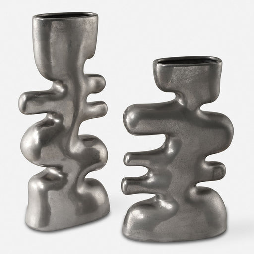 Free Flowing Vases Set/2