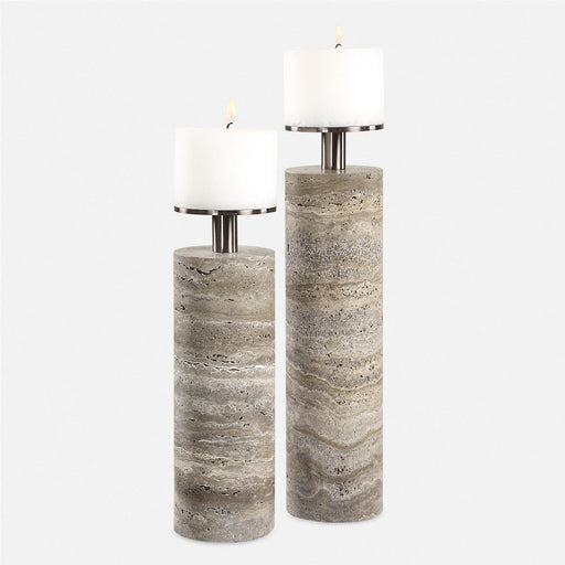 Shadowstone Candleholders Set/2