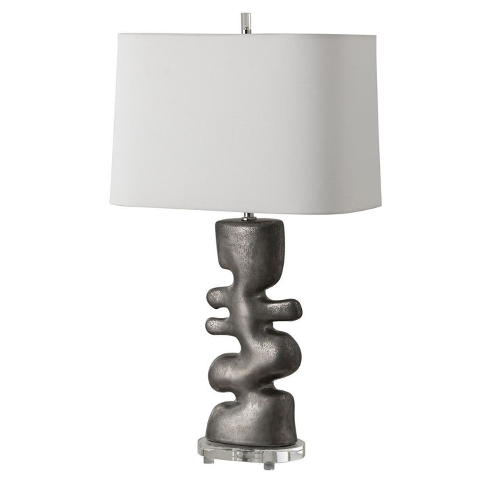 Uttermost - 30408-1 - One Light Table Lamp - Free Flowing - Tarnished Nickel