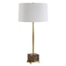 Uttermost - 30433 - One Light Table Lamp - Booker - Antique Brass