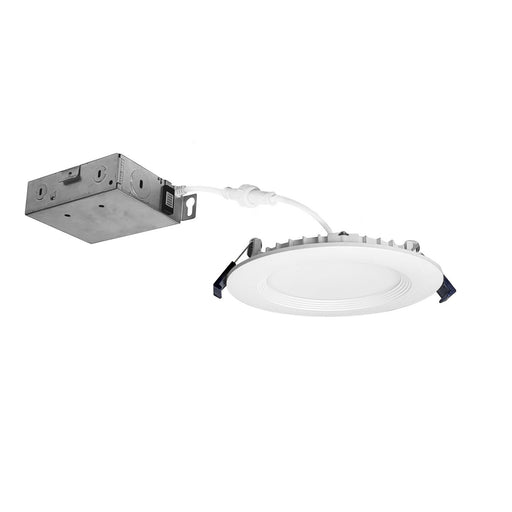 LED Wafer Downlight Matte Powder White