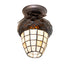 Meyda Tiffany - 275290 - One Light Flushmount - Oak Leaf & Acorn