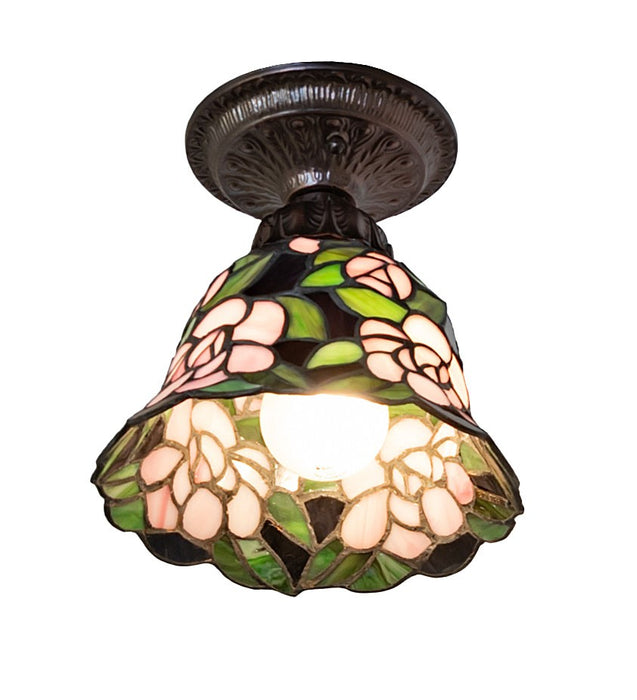 Meyda Tiffany - 276083 - One Light Flushmount - Begonia