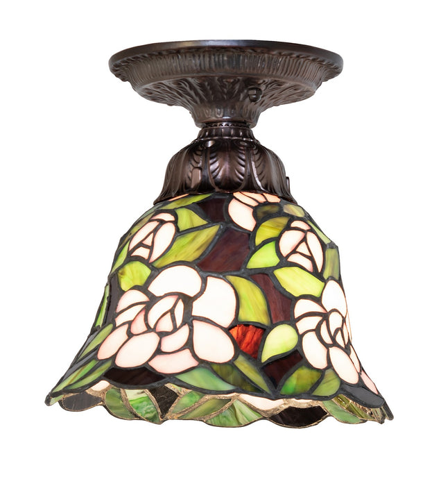 Meyda Tiffany - 276083 - One Light Flushmount - Begonia