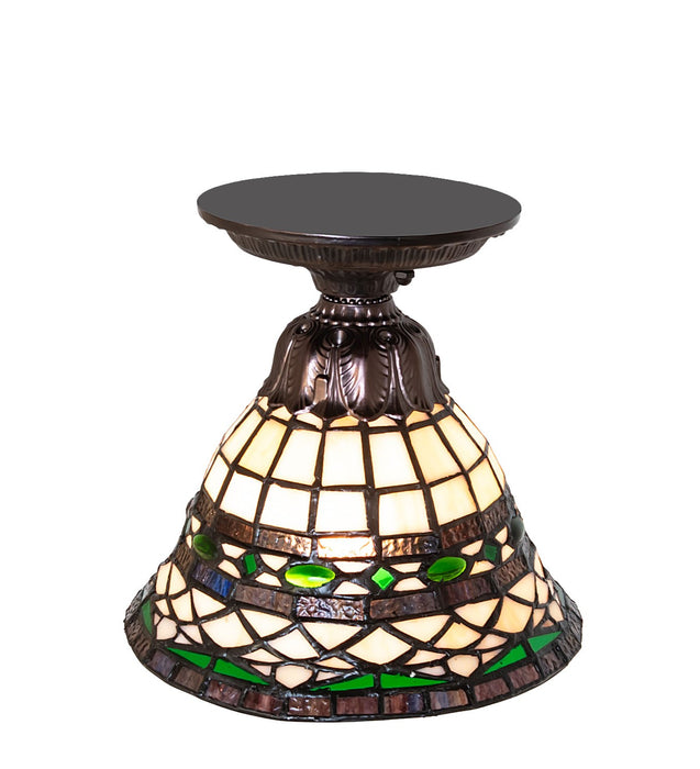 Meyda Tiffany - 276088 - One Light Flushmount - Tiffany Roman