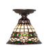 Meyda Tiffany - 276088 - One Light Flushmount - Tiffany Roman