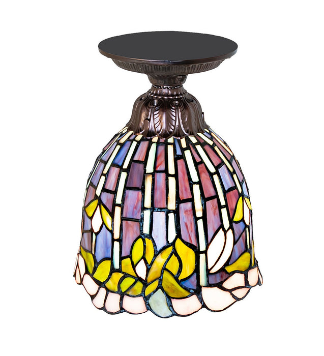 Meyda Tiffany - 276089 - One Light Flushmount - Tiffany Flowering Lotus