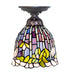 Meyda Tiffany - 276089 - One Light Flushmount - Tiffany Flowering Lotus