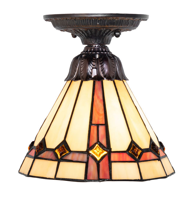 Meyda Tiffany - 276093 - One Light Flushmount - Belvidere