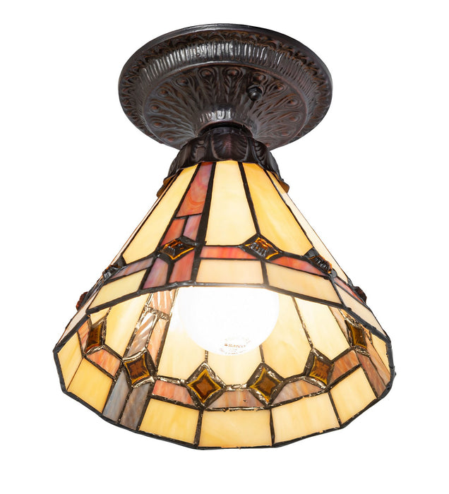 Meyda Tiffany - 276093 - One Light Flushmount - Belvidere