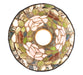 Meyda Tiffany - 276094 - One Light Flushmount - Tiffany Rosebush