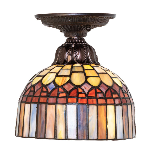 Meyda Tiffany - 276098 - One Light Flushmount - Tiffany Candice