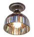 Meyda Tiffany - 276098 - One Light Flushmount - Tiffany Candice
