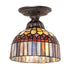 Meyda Tiffany - 276098 - One Light Flushmount - Tiffany Candice