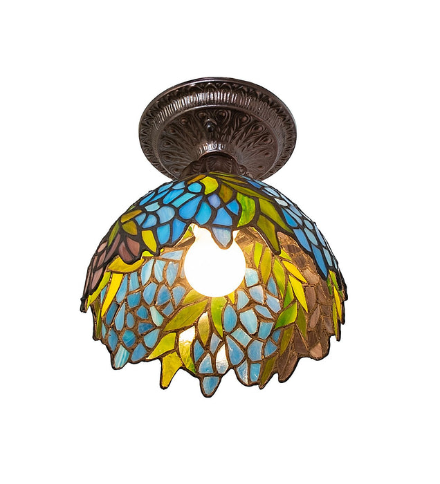 Meyda Tiffany - 276099 - One Light Flushmount - Tiffany Honey Locust