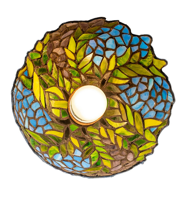 Meyda Tiffany - 276099 - One Light Flushmount - Tiffany Honey Locust