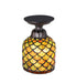 Meyda Tiffany - 276100 - One Light Flushmount - Acorn