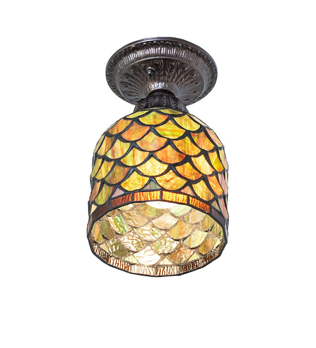 Meyda Tiffany - 276100 - One Light Flushmount - Acorn